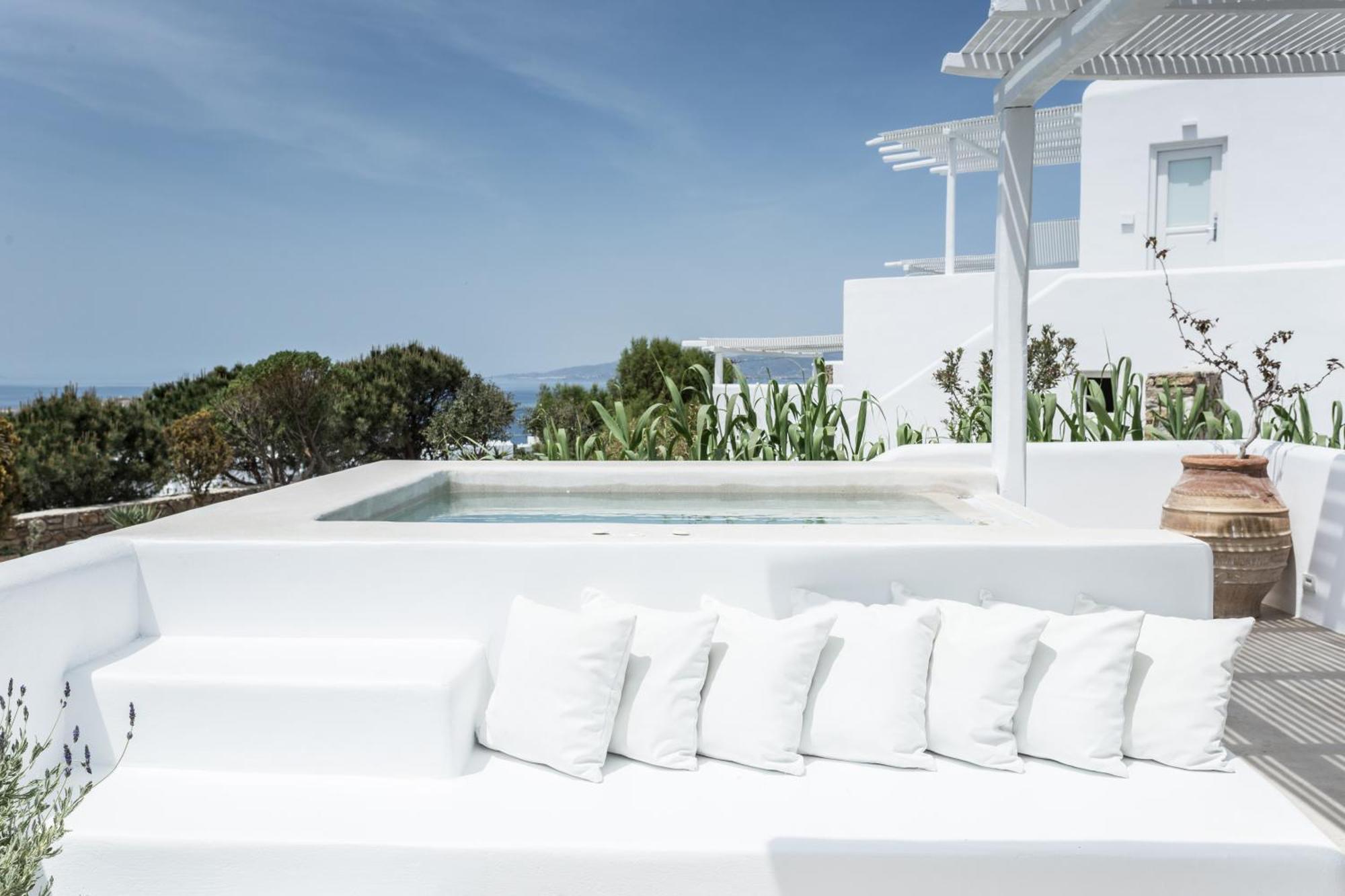 Ostraco Suites Mykonos Town Szoba fotó