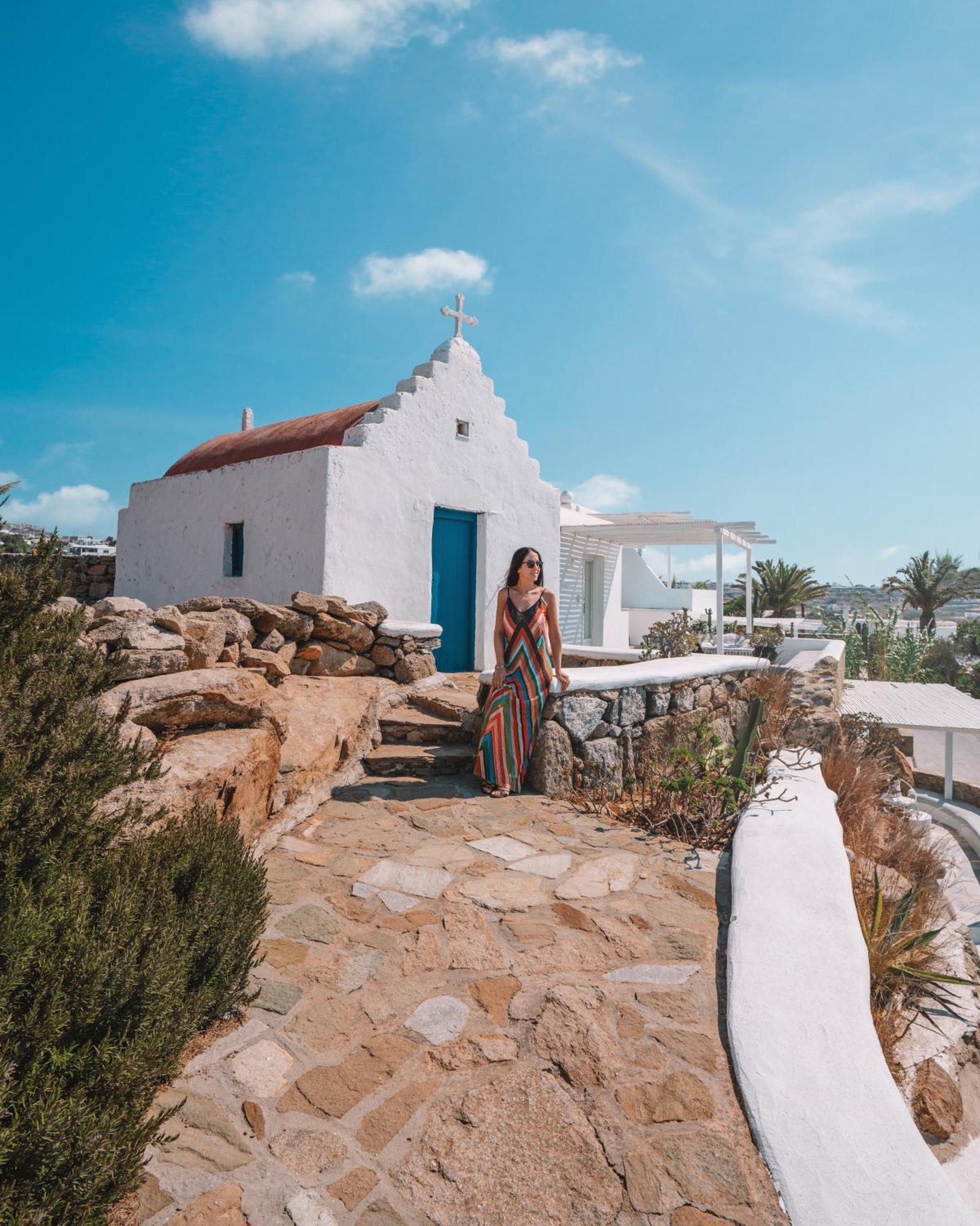 Ostraco Suites Mykonos Town Kültér fotó